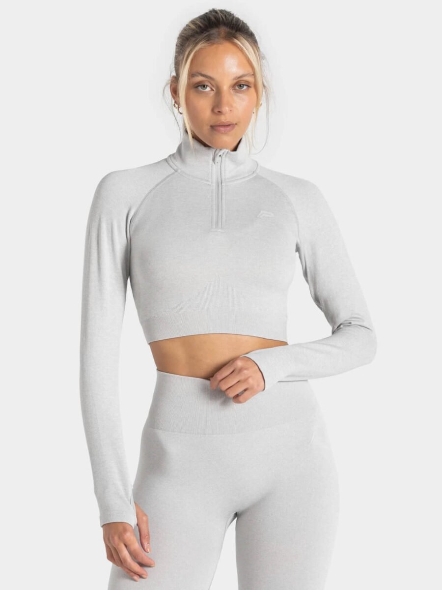 Core Seamless Crop Zip