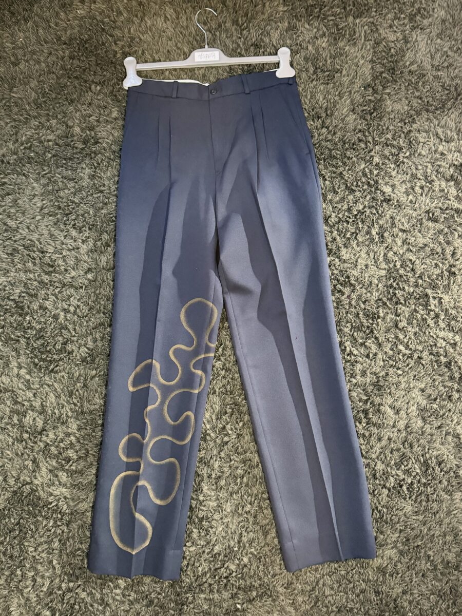 Pantalón Traje Azul